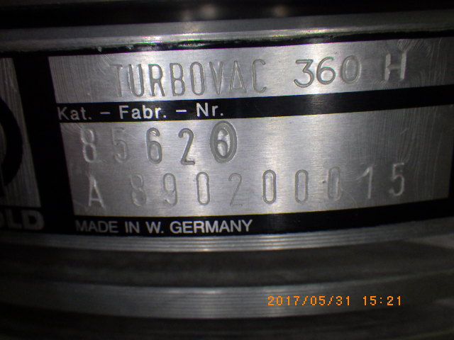TURBOVAC360Hの名盤写真
