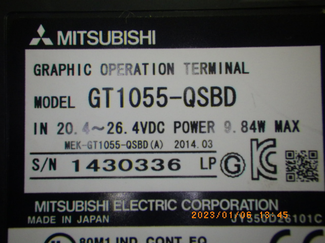 GT1055-QSBDの名盤写真