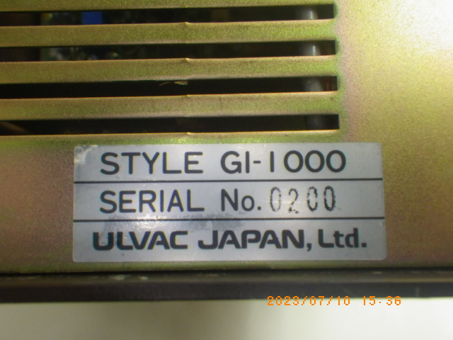 GI-1000の名盤写真