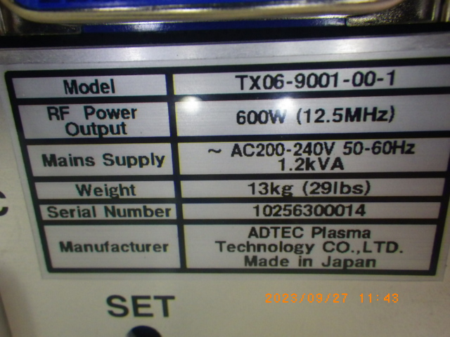 TX06-9001-00-1の名盤写真