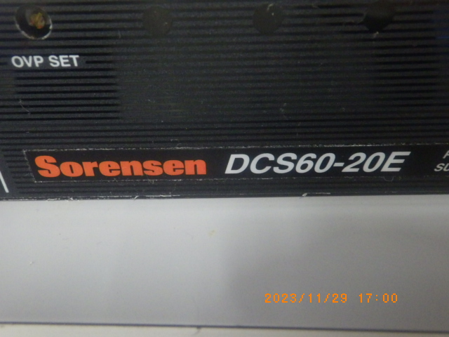 DCS60-20Eの名盤写真