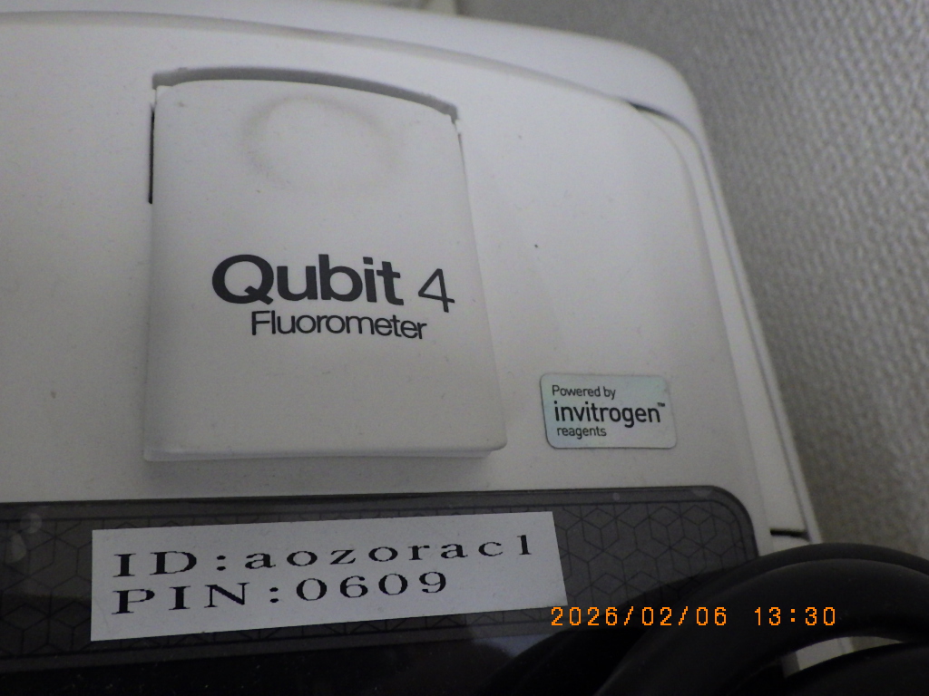 Qubit 4 Fluorometerの名盤写真
