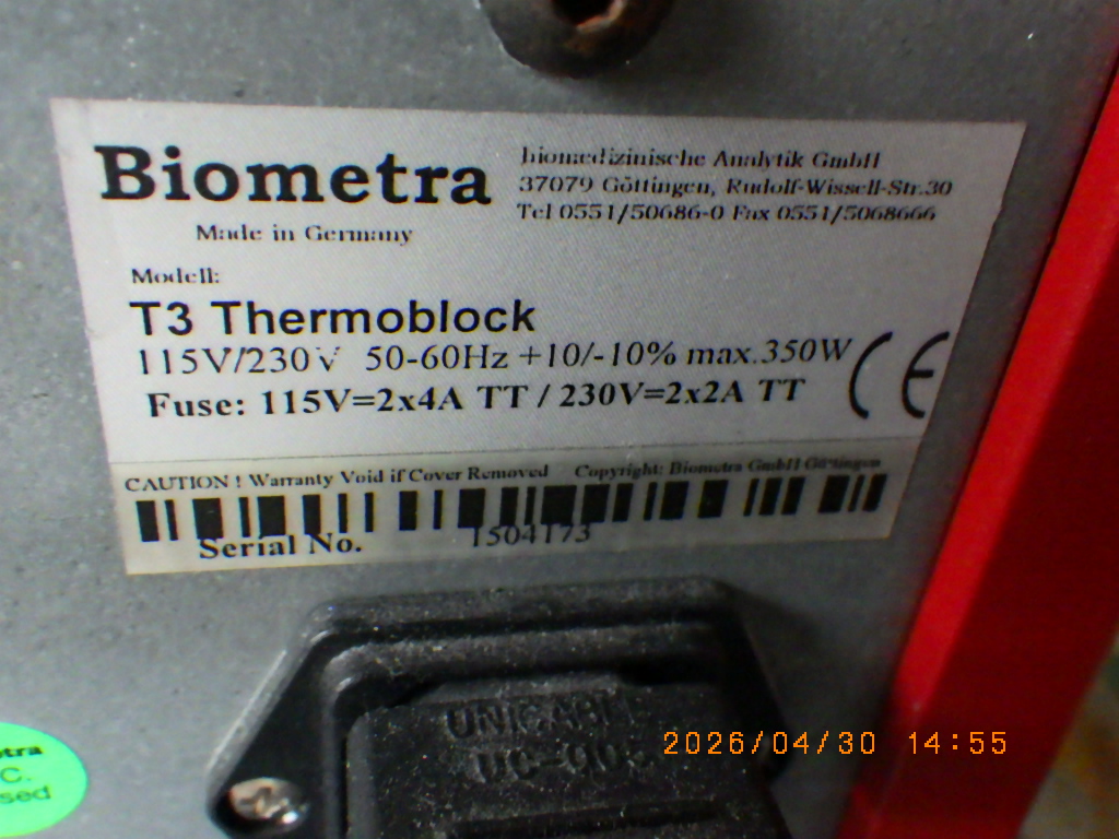 T3 Thermoblockの名盤写真