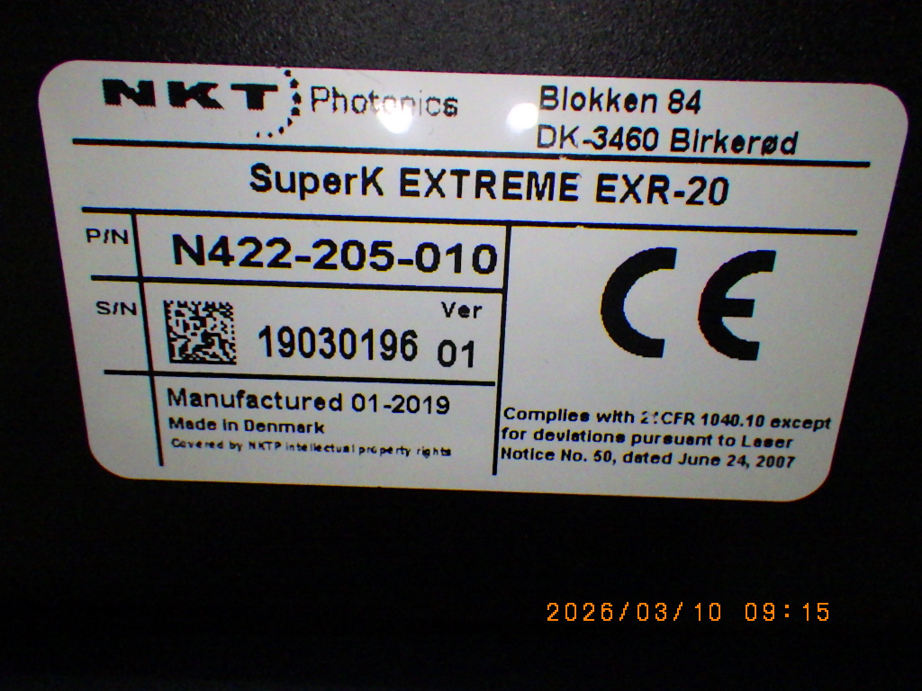 SuperK EXTRENE EXR-20の名盤写真