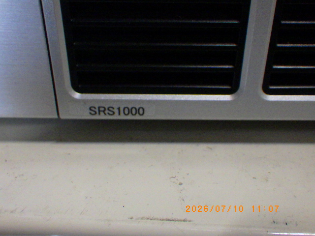 SRS1000の名盤写真