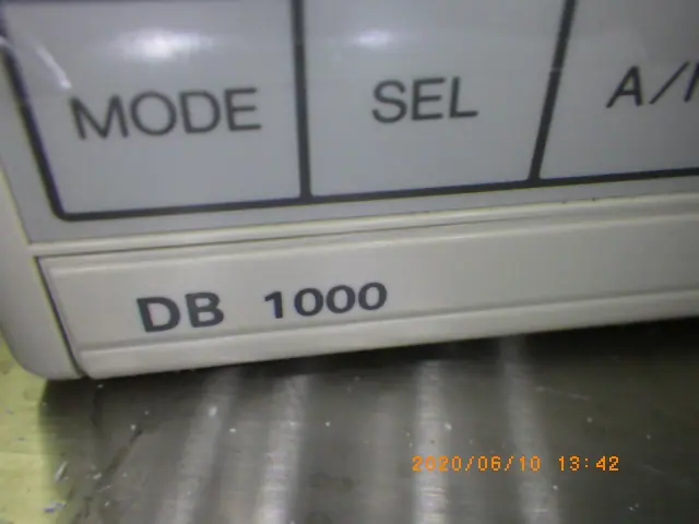 チノ Chino DB1000 銘板写真(2/2)