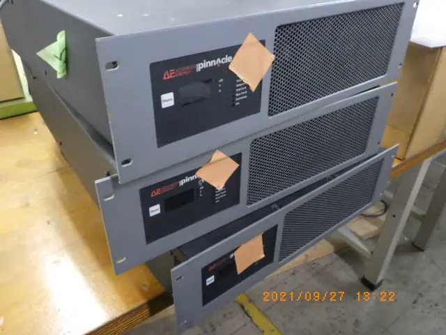 アドバンスドエナジー AE pinnacle 12kW 銘板写真(2/2)