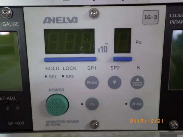 アネルバ ANELVA M-430HG 外観写真(1/2)
