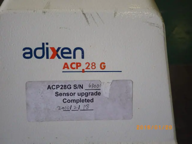 アルカテル Alcatel ACP28G 銘板写真(2/2)