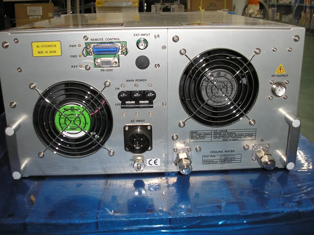 アドテック ADTEC AX-3000Ⅲ 銘板写真(2/2)