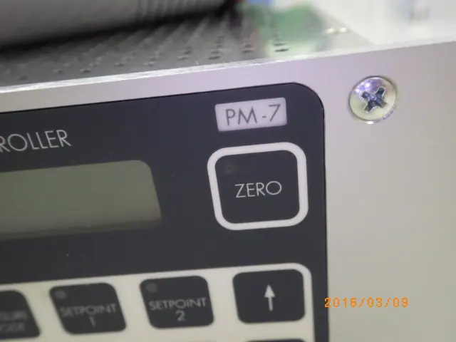 VAT PM-7 銘板写真(2/2)