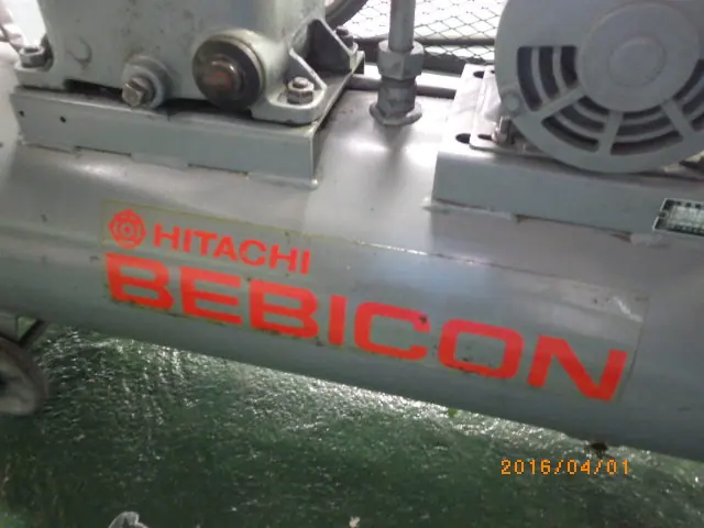 日立 Hitachi ベビコン1.5kW 銘板写真(2/2)