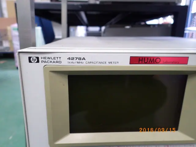 キーサイト(HP/アジレント) Keysight 4278A 銘板写真(2/2)