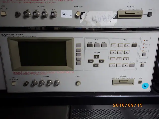 キーサイト(HP/アジレント) Keysight 4278A 外観写真(1/2)