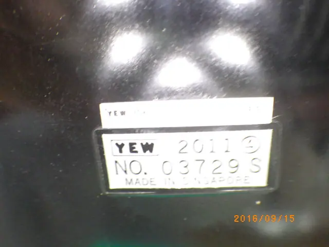 横河電機/横河計測 Yokogawa 2011 銘板写真(2/2)