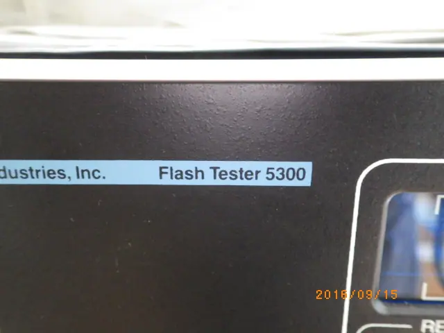 Esi 5300 銘板写真(2/2)