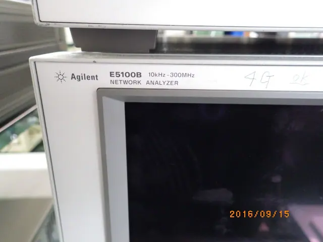 キーサイト(HP/アジレント) Keysight E5101B 銘板写真(2/2)