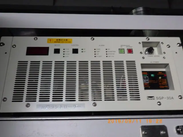 ダイヘン SGP-30A/SGM-30B 銘板写真(2/2)