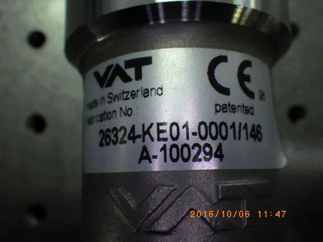 VAT 26324-KE01-0001/146 銘板写真(2/2)