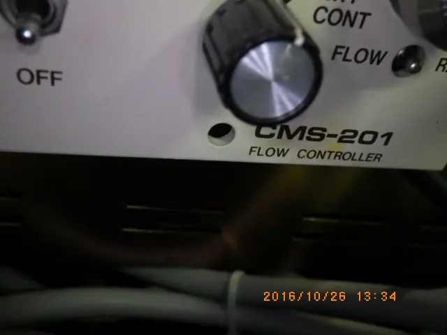 アネルバ ANELVA CMS-201 銘板写真(2/2)