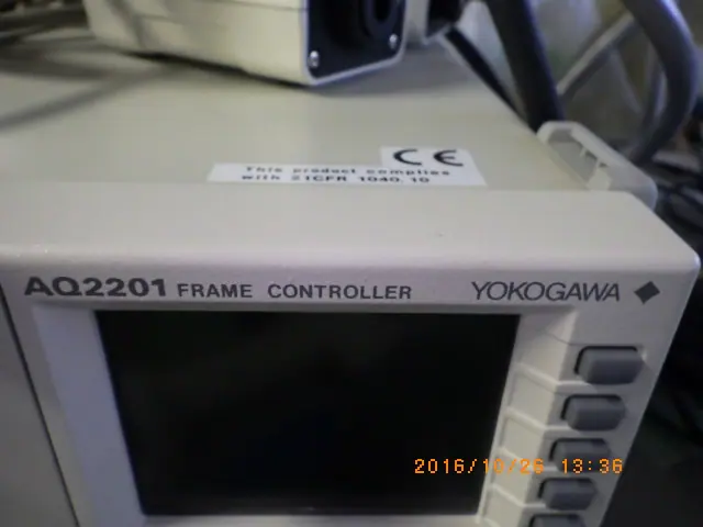 横河電機/横河計測 Yokogawa AQ2201 銘板写真(2/2)