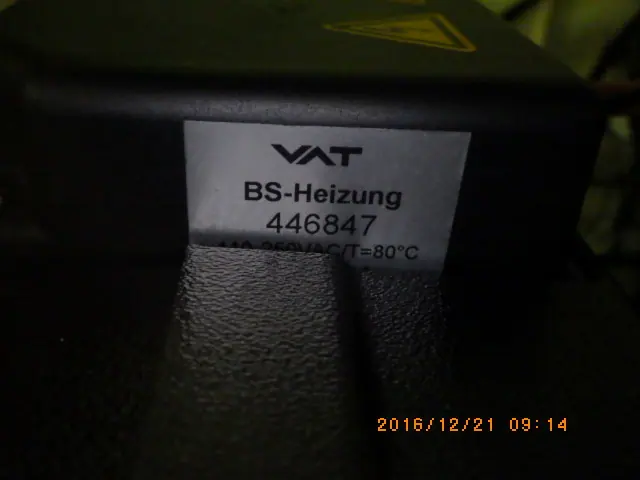 VAT 446847 銘板写真(2/2)
