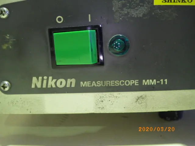 ニコン Nikon MM-11 銘板写真(2/2)