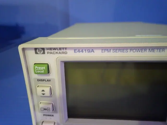 キーサイト(HP/アジレント) Keysight E4419A 銘板写真(2/2)