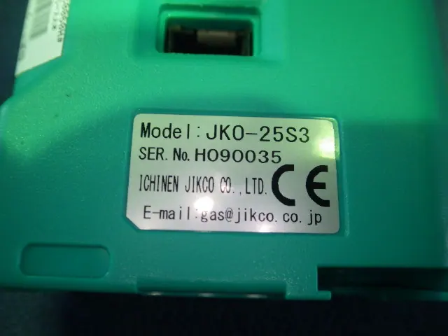 ジコー(JIKCO) JKO-25S3 銘板写真(2/2)