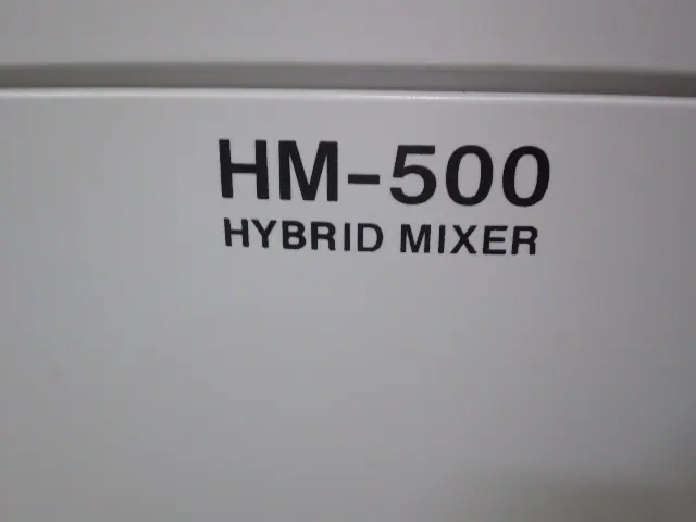 キーエンス Keyence HM-500 銘板写真(2/2)