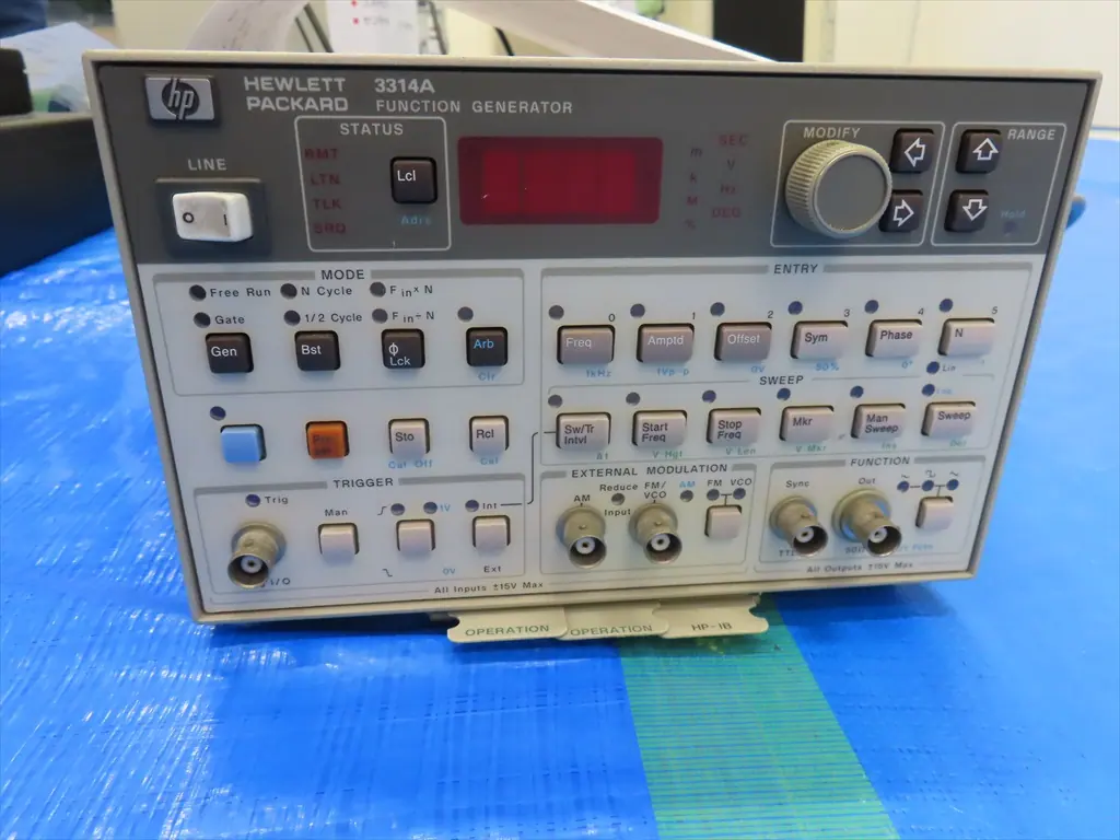 キーサイト（アジレント・HP） 3314A（FG・任意波形）の当社取扱品