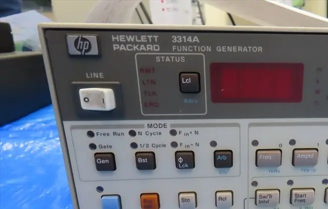 キーサイト(HP/アジレント) Keysight 3314A 銘板写真(2/2)