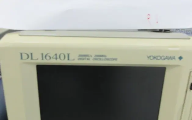 横河電機/横河計測 Yokogawa DL1640L 銘板写真(2/2)