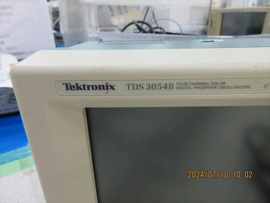 テクトロニクス Tektronix TDS3054B 銘板写真(2/2)