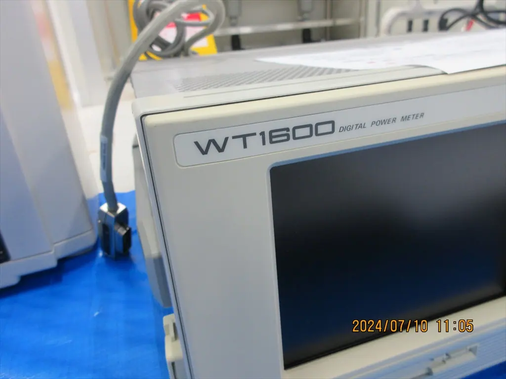 横河電機/横河計測 Yokogawa WT1600 銘板写真(2/2)