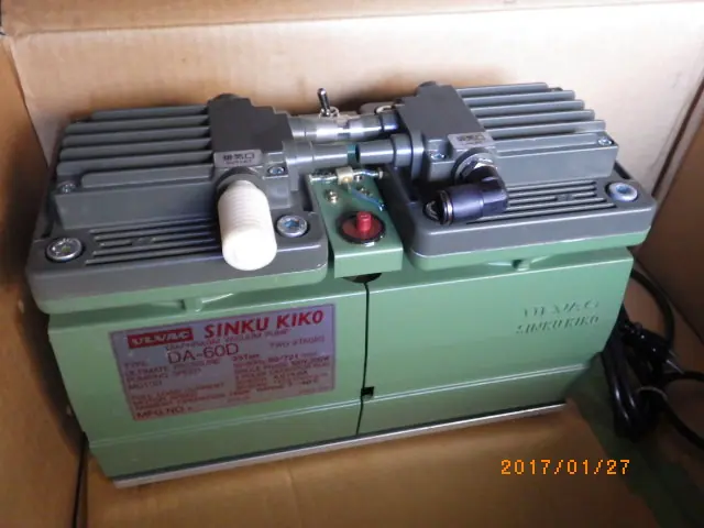 アルバック Ulvac DA-60D 外観写真(1/2)