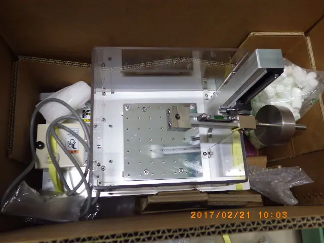 井元製作所 ラビングテスター 銘板写真(2/2)