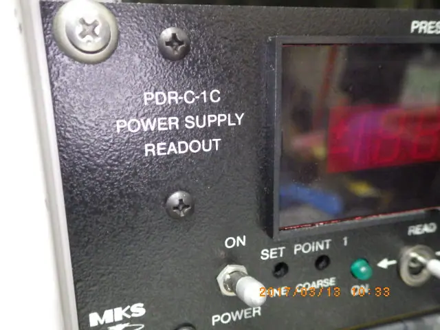 MKS PDR-C-1C 銘板写真(2/2)