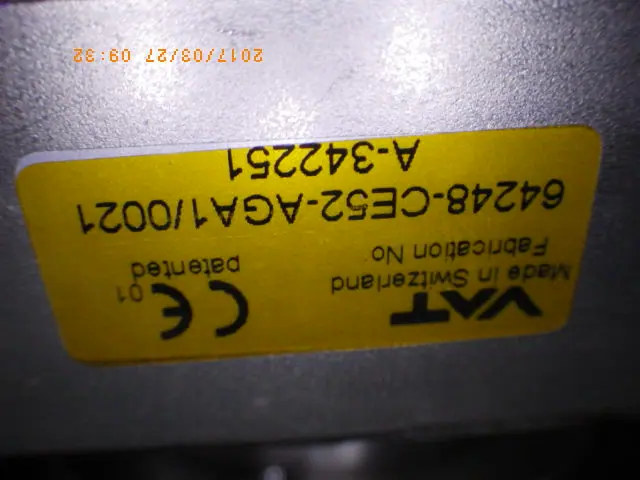 VAT 64248-CE52-AGA1/0021 銘板写真(2/2)