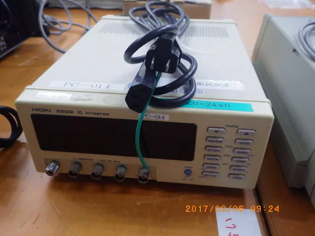 日置電機 Hioki 3502 外観写真(1/2)