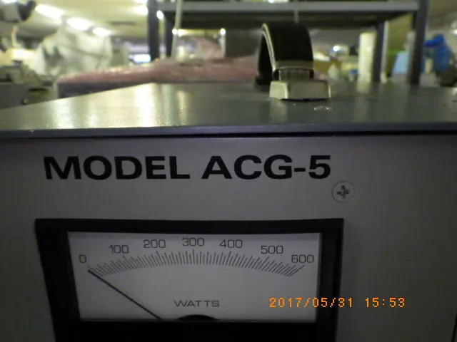 Eni ACG-5 銘板写真(2/2)