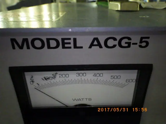 Eni ACG-5 銘板写真(2/2)