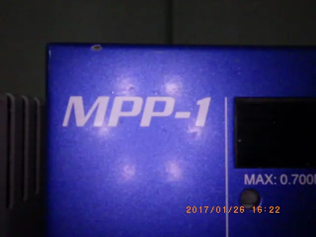 武蔵エンジニアリング Musashi MPP-1 銘板写真(2/2)