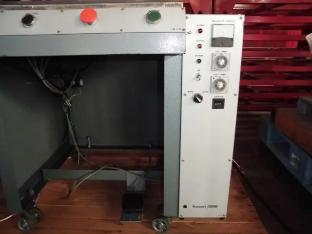 精電舎電子工業 SEIDENSHA 1500B 銘板写真(2/2)