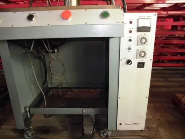 精電舎電子工業 SEIDENSHA 2100B 銘板写真(2/2)