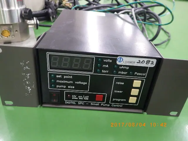 Gamma Vacuum 40S 銘板写真(2/2)