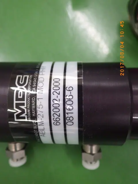 MDC Vacuum Products ABLM-275-1 銘板写真(2/2)
