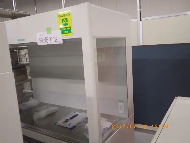 日本エアーテック（Airtech） VS-1604M（クリーンベンチ）の当社取扱品