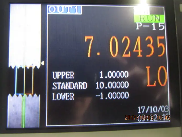 キーエンス Keyence LS-7030MT/LS-7030MR/LS-7601 銘板写真(2/2)