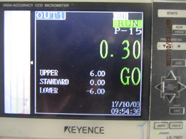 キーエンス Keyence LS-7030MT/LS-7030MR/LS-7601 銘板写真(2/2)
